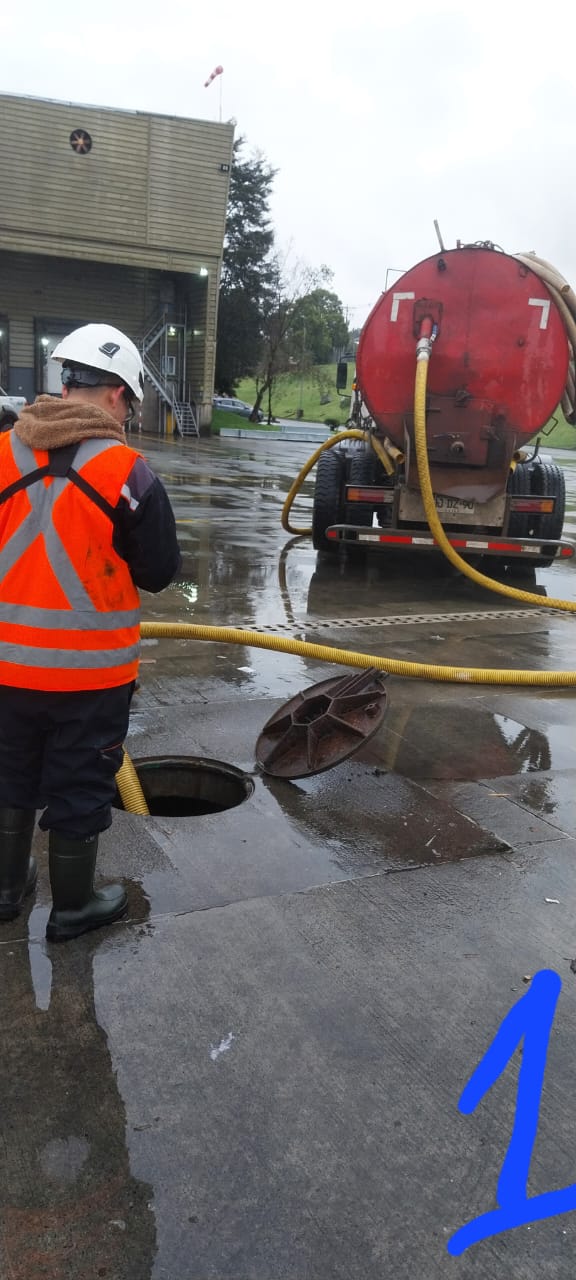 Extracción de 10 m³ de desechos orgánicos en Fiordos